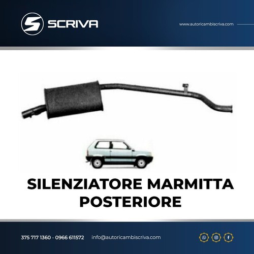 Marmitta silenziatore - marmitta,