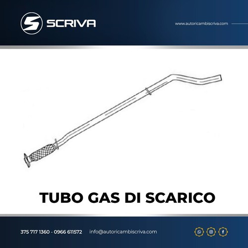 Fiat marmitta centrale tubo - fiat,