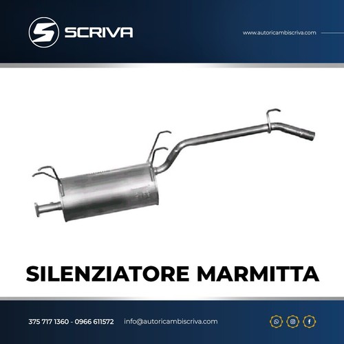Silenziatore marmitta - silenziatore,