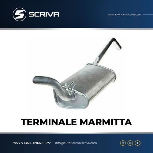 Terminale marmitta per lancia - marmitta,